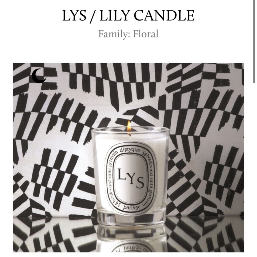 Diptyque Paris Lys/Lily candle